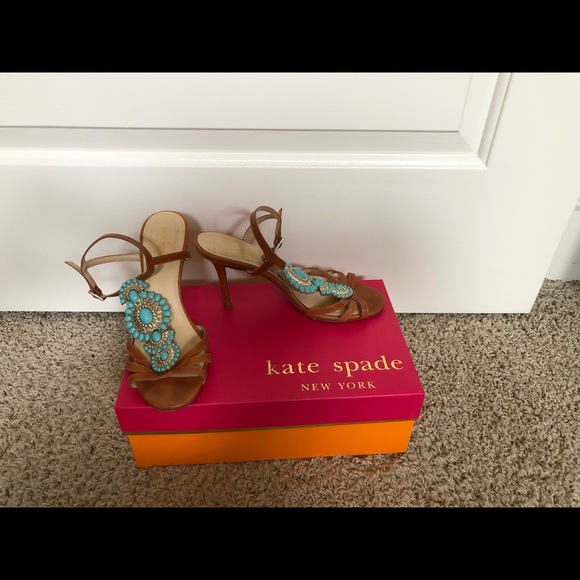 Kate Spade jeweled heels - Picture 7 of 8